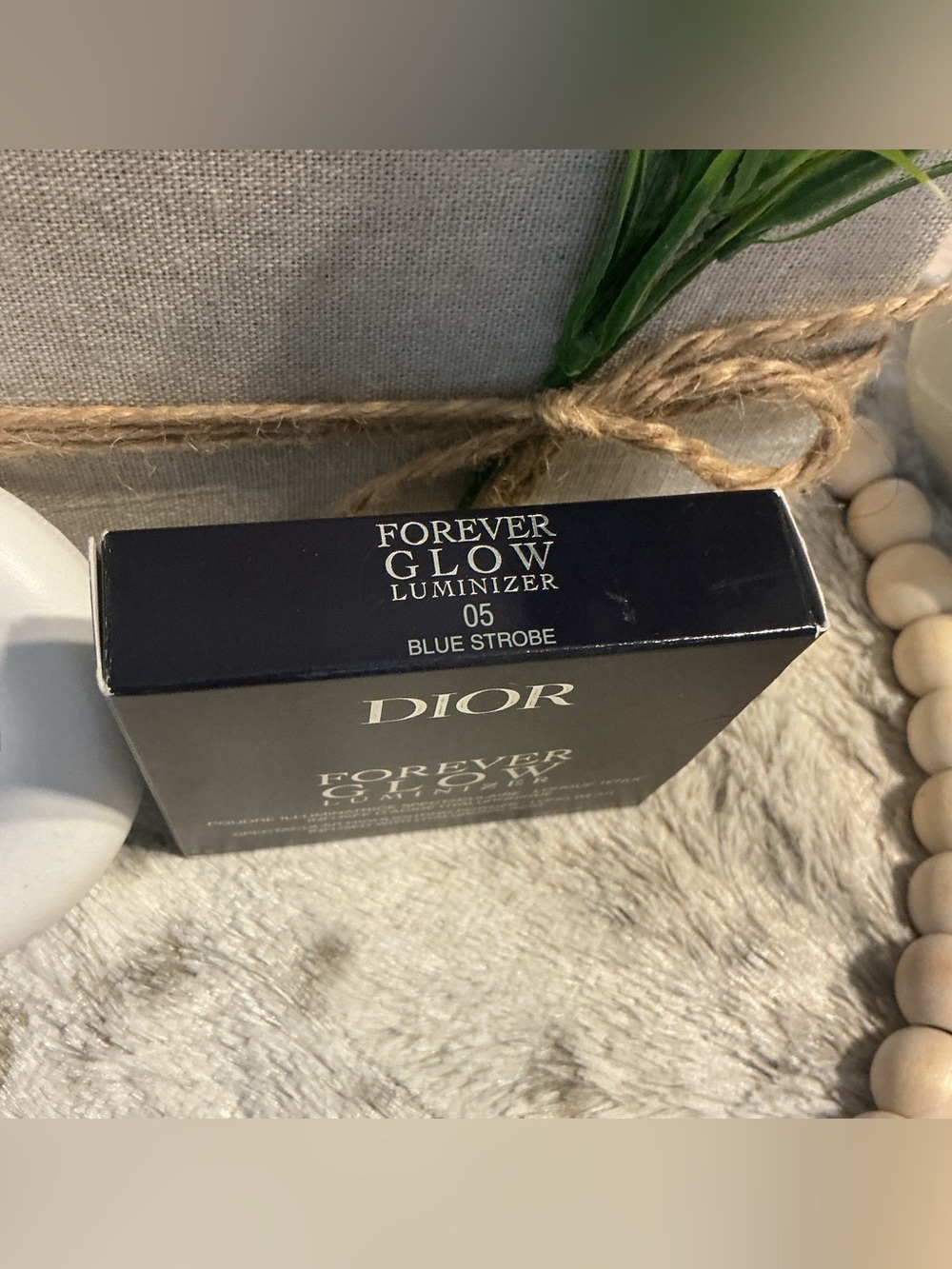 Dior Forever Glow Luminizer — Navy and Silver Packaging